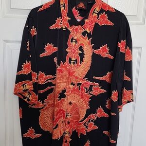 7 Diamonds Short-sleeve Dragon design shirt